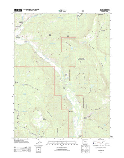 Buford, CO (2013, 24000-Scale) Map by United States Geological Survey