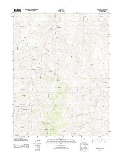 Cabin Gulch, CO (2013, 24000-Scale) Preview 1