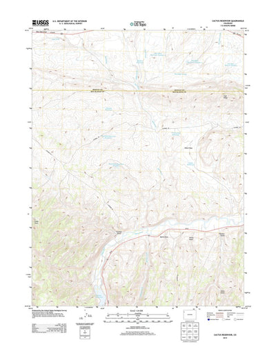Cactus Reservoir, CO (2013, 24000-Scale) Preview 1