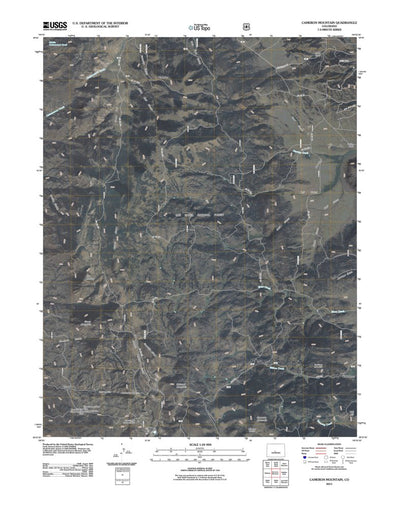 Cameron Mountain, CO (2011, 24000-Scale) Preview 1