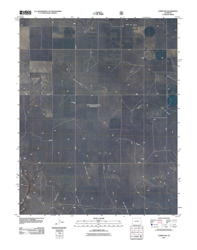 Campo SW, CO (2011, 24000-Scale) Preview 1