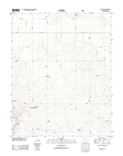 Campo SW, CO (2013, 24000-Scale) Preview 1