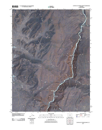 Canyon Of Lodore North, CO (2010, 24000-Scale) Preview 1