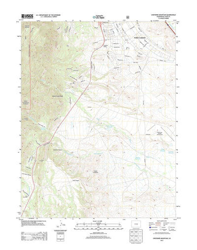 Cheyenne Mountain, CO (2013, 24000-Scale) Preview 1