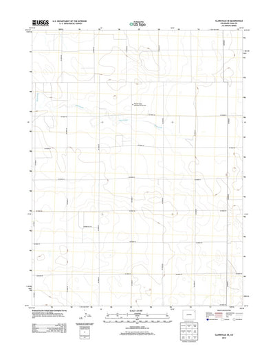 Clarkville SE, CO (2013, 24000-Scale) Preview 1