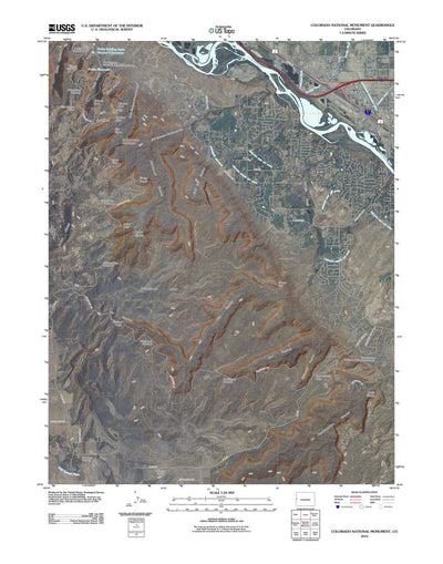 Colorado National Monument, CO (2010, 24000-Scale) Preview 1