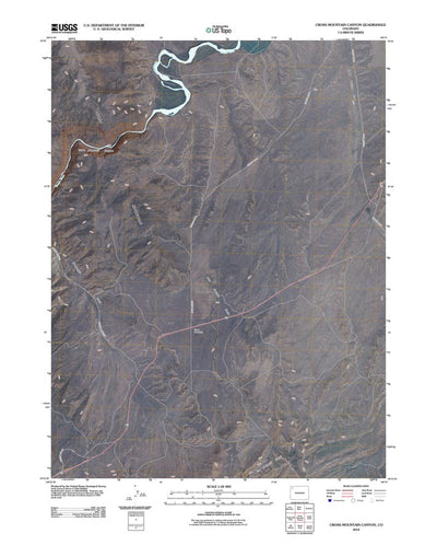 Cross Mountain Canyon, CO (2010, 24000-Scale) Preview 1