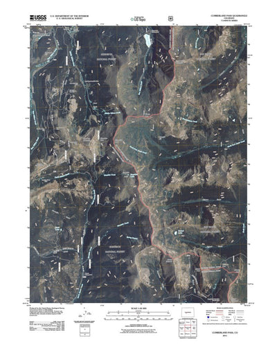 Cumberland Pass, CO (2011, 24000-Scale) Preview 1