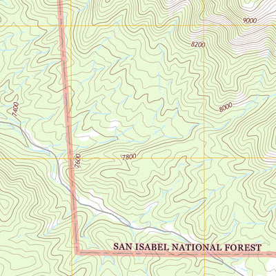 Curley Peak, CO (2013, 24000-Scale) Preview 2