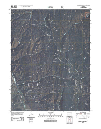 Dakan Mountain, CO (2011, 24000-Scale) Preview 1
