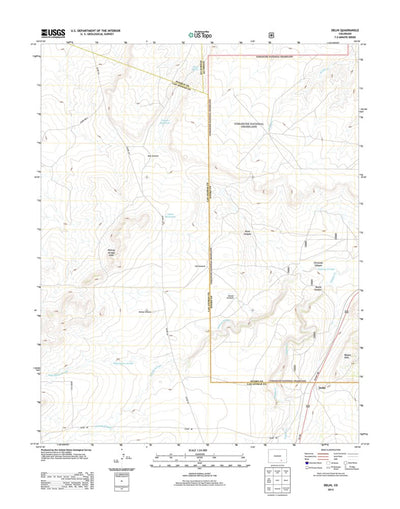 Delhi, CO (2013, 24000-Scale) Preview 1
