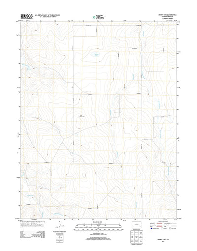 Denny Lake, CO (2013, 24000-Scale) Preview 1