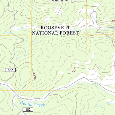 Diamond Peak, CO-WY (2013, 24000-Scale) Preview 2