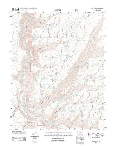 Doe Canyon, CO (2011, 24000-Scale) Preview 1