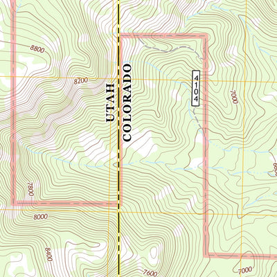 Dolores Point South, CO-UT (2013, 24000-Scale) Preview 3