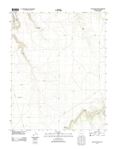 Doss Canyon South, CO (2013, 24000-Scale) Preview 1