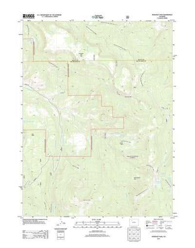 Dunckley Pass, CO (2013, 24000-Scale) Preview 1