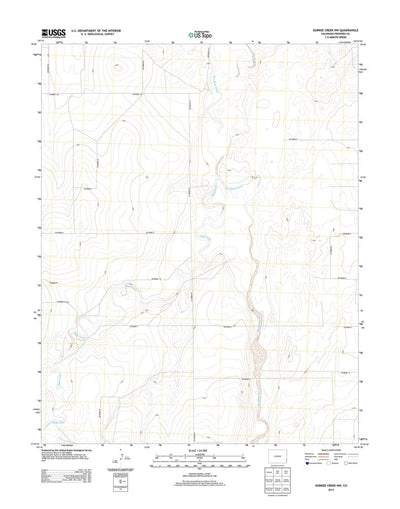 Durkee Creek NW, CO (2013, 24000-Scale) Preview 1