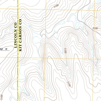 East Of Sevenmile Ranch, CO (2013, 24000-Scale) Preview 3