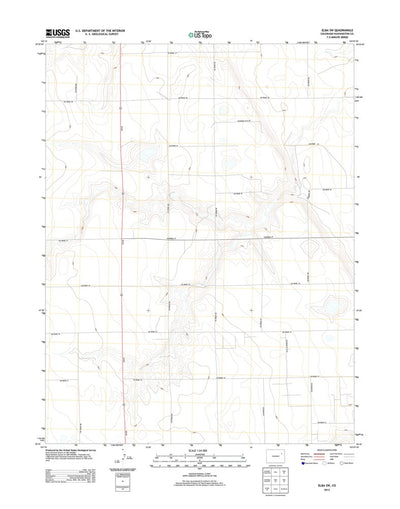 Elba SW, CO (2013, 24000-Scale) Preview 1
