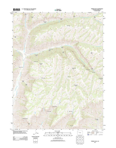 Forked Gulch, CO (2013, 24000-Scale) Preview 1