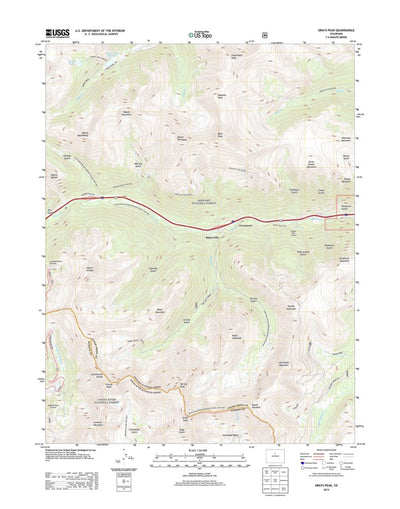 Grays Peak, CO (2013, 24000-Scale) Preview 1