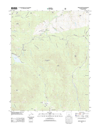 Green Mountain, CO (2013, 24000-Scale) Preview 1
