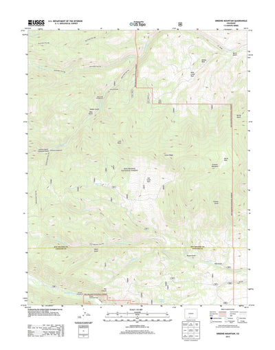 Greenie Mountain, CO (2013, 24000-Scale) Preview 1