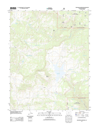 Groundhog Reservoir, CO (2013, 24000-Scale) Preview 1