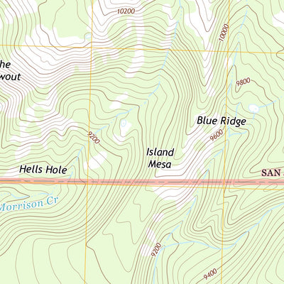 Groundhog Reservoir, CO (2013, 24000-Scale) Preview 3