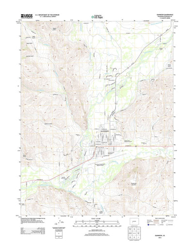 Gunnison, CO (2013, 24000-Scale) Preview 1