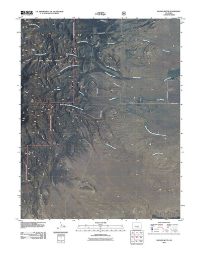 Hayden Butte, CO (2011, 24000-Scale) Preview 1