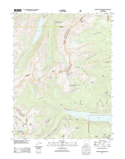 Homestake Reservoir, CO (2013, 24000-Scale) Preview 1
