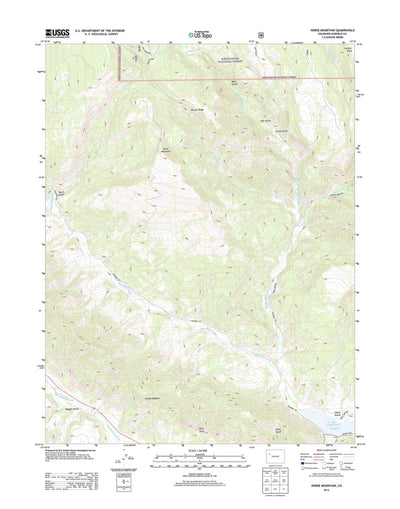 Horse Mountain, CO (2013, 24000-Scale) Preview 1