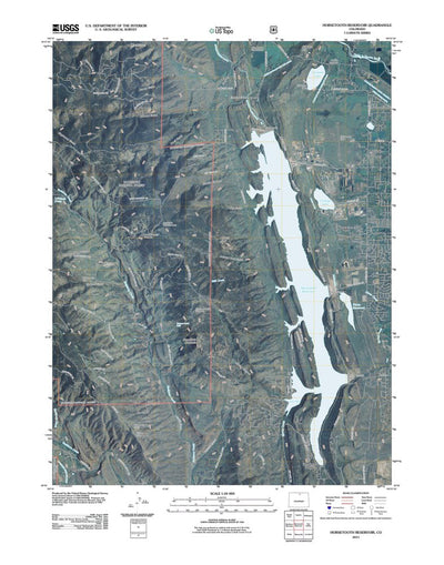 Horsetooth Reservoir, CO (2011, 24000-Scale) Preview 1