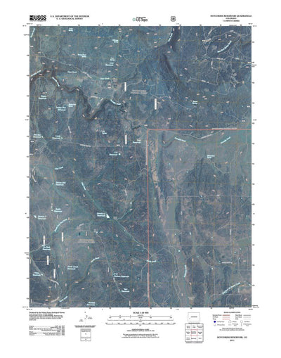 Hotchkiss Reservoir, CO (2011, 24000-Scale) Preview 1