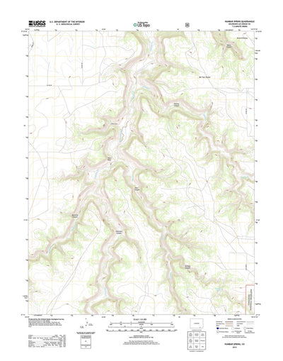 Humbar Spring, CO (2013, 24000-Scale) Preview 1