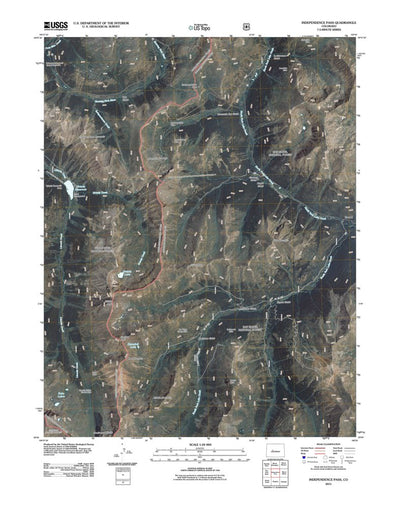 Independence Pass, CO (2011, 24000-Scale) Preview 1