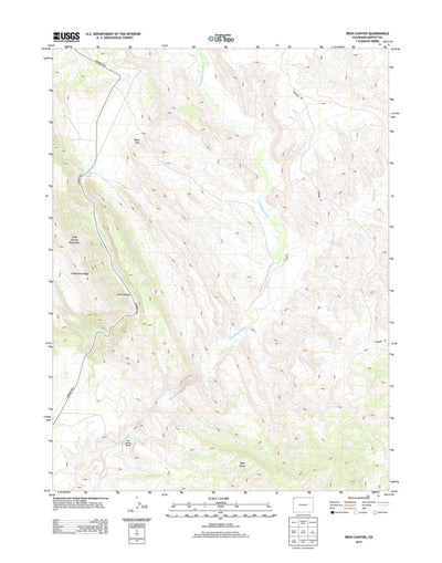 Irish Canyon, CO (2013, 24000-Scale) Preview 1