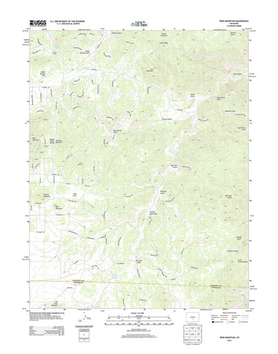 Iron Mountain, CO (2013, 24000-Scale) Preview 1