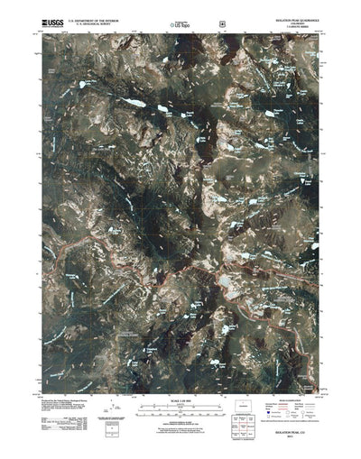 Isolation Peak, CO (2011, 24000-Scale) Preview 1
