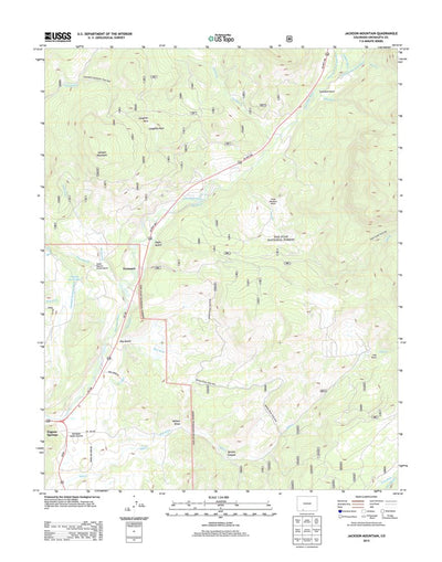 Jackson Mountain, CO (2013, 24000-Scale) Preview 1