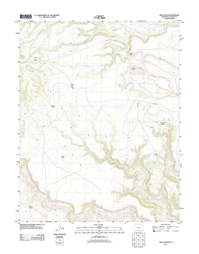 Jesus Canyon, CO (2013, 24000-Scale) Preview 1