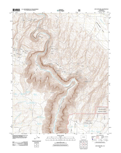 Joe Davis Hill, CO (2011, 24000-Scale) Preview 1