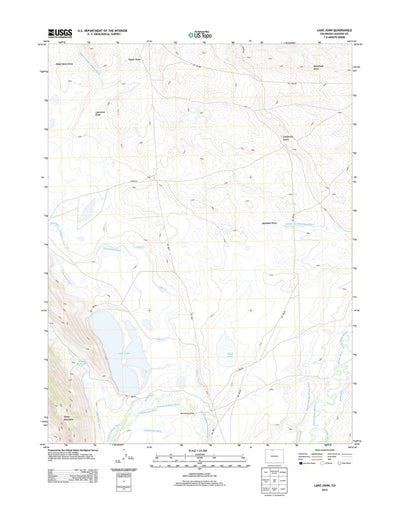 Lake John, CO (2013, 24000-Scale) Preview 1
