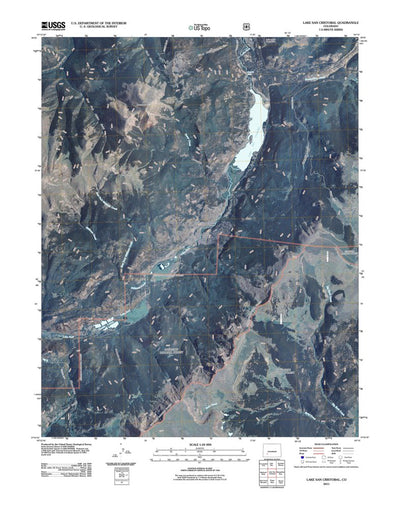 Lake San Cristobal, CO (2011, 24000-Scale) Preview 1