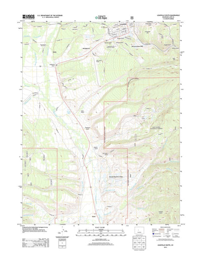 Leadville South, CO (2013, 24000-Scale) Preview 1