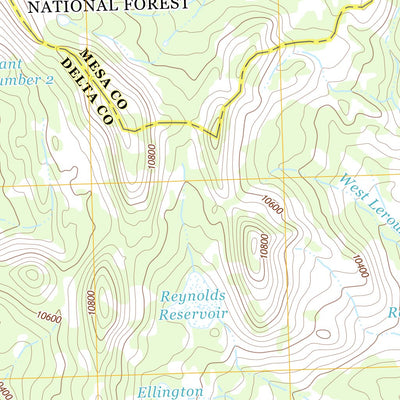 Leon Peak, CO (2013, 24000-Scale) Preview 3
