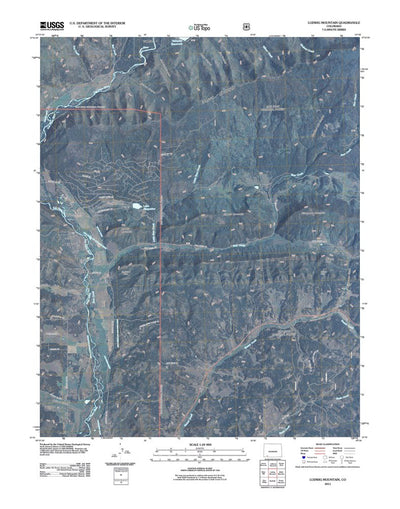Ludwig Mountain, CO (2011, 24000-Scale) Preview 1