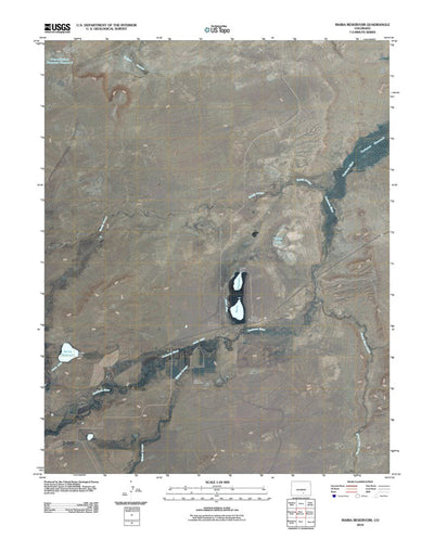 Maria Reservoir, CO (2010, 24000-Scale) Preview 1